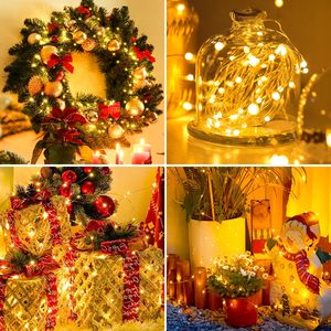 <strong>LED</strong> <strong>Light</strong> <strong>String</strong> with Button <strong>Battery</strong> <strong>Box</strong> Colorful White Flashing <strong>Light</strong> for Christmas Decorative Strip - Product Image 6