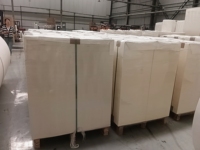 Custom Logo PE Coated Cardboard Sheet Single or Double Layer Parchment Paperboard Food Grade for Tea Cup Packaging Usage