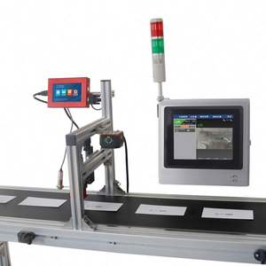 Nouvelle machine d'impression jet d'encre industrielle en ligne semi-automatique pour le codage de dates, idéale pour les boissons, les vêtements et diverses étiquettes de sacs - Product Image 2