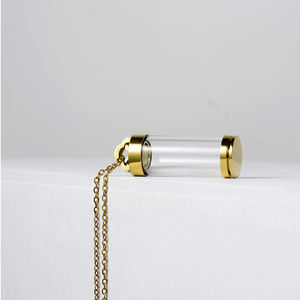 Collana con Ciondolo Urna Apribile GIVELUCK, Pendente Commemorativo per Conservare Ricordi - Product Image 2