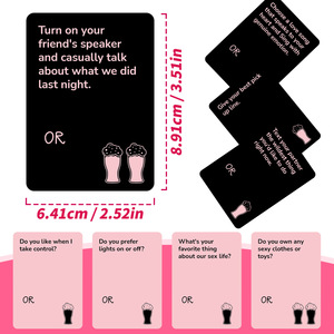 Juego de Cartas para Parejas con 50 Preguntas y Respuestas, Juguete Sexual, Caja Colorida con Empaque Atractivo, Juego de Cartas para Fiestas de Adultos, Modelo T01042987 - Product Image 3