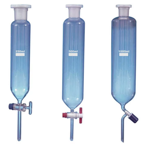 กรวยแก้วสำหรับห้องปฏิบัติการแบบเรียบกว้างสำหรับการถ่ายโอนของเหลวแบบควบคุมการตกหล่นอุปกรณ์การศึกษา - Product Image 5