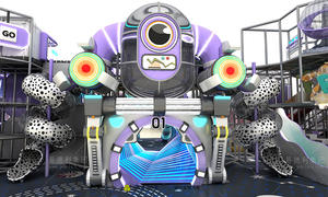 Ensemble de jeu souple à thème interstellaire 1200 <span class=keywords><strong>parc</strong></span> d'escalade en plastique pour enfants pour les écoles centres commerciaux centres de jeu aire de jeux intérieure - Product Image 3