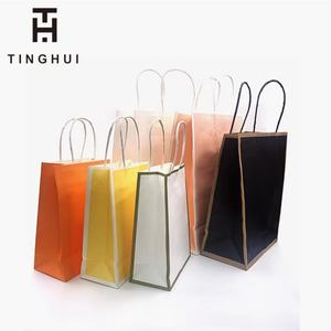 Bolsa de Papel Kraft Personalizada al por Mayor, Bolsa de Regalo para Compras, Paquete de Cosméticos - Product Image 1