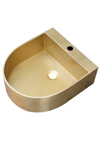 真鍮製バスルームシンク4面デザイン/シングルボウル真鍮長方形バス洗面台カスタマイズシンク - Product Image 4