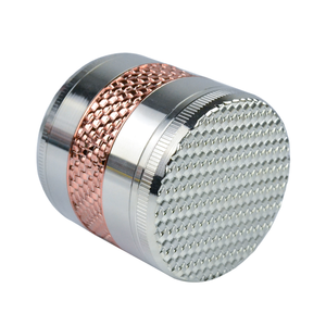 2023 Hot <b>Sale</b> Exquisite Custom Logos <b>Magnet</b> 60 mm Metal Unique Shape Herb Grinder - Product Image 4