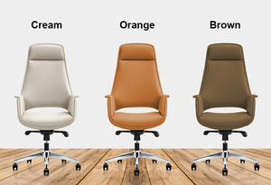 आधुनिक फर्नीचर लक्जरी मूल्य प्रबंधक स्विवेल ने कार्यकारी पु चमड़े के एर्गोनोमिक कार्यालय कुर्सियां - Product Image 4