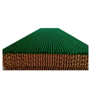 7090 brown harga cooling pad , flexible cooling pad , pad cooling for greenhouse workshop