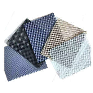 Filet en acier inoxydable à <span class=keywords><strong>maille</strong></span> plate soudée par ultrasons avec bord thermosoudé sans effilochure, services de découpe et de pliage inclus - Product Image 5