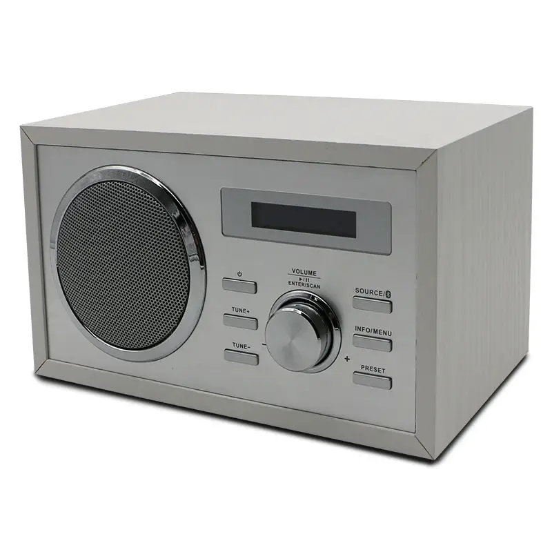 Hoge Kwaliteit Andere Home Draagbare Fm/Dab W/Blue-Tooth Connectiviteit, AUX-IN En Ingebouwde Mono Speaker Digitale Tunining Radio Gebruik