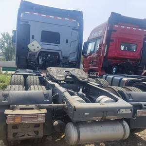 סינומשאית 6 x4 hwo מקסימום בשימוש טרקטור טריילר משאית ראש משאית 480hp מנוע דיזל עירום אריזה ברוטו 10 - Product Image 6