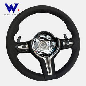 Volante de Cuero de Ciervo para <span class=keywords><strong>BMW</strong></span> E90 F30 F20 X5 F15 F10 M3 M6 X6 E71 E60 F25 F31 F36 F11 X1 F48 F82 M3 M4 M5 M6  M Sports Car - Product Image 6