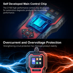 과전류 및 과전압 보호 오일 리셋 기능을 갖춘 일반 진단 엔진 분석기용 OBD2 차량용 스캐너 - Product Image 3