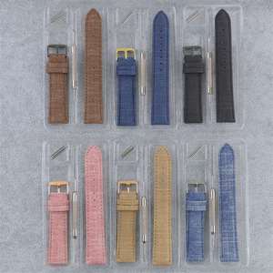 Correa de <span class=keywords><strong>reloj</strong></span> estilo cowboy de cuero de 10mm, 12mm, 14mm, 16mm, 18mm, 20mm, 22mm, accesorios de pulsera, correa de <span class=keywords><strong>reloj</strong></span> a juego con ropa y estuches - Product Image 2