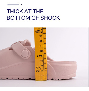 도매 여성 플랫 나막신 여름 가을 샌들 귀여운 숙녀 핑크 캐주얼 가벼운 샌들 - Product Image 5