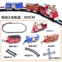 Pista De Tren De Juguete enfants auto-assembler Ho échelle Train piste jouets HN819955 boîte de fenêtre en plastique unisexe ABS lumière et son