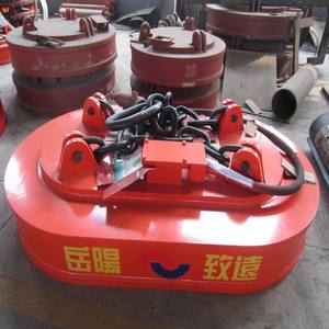Untuk Besi Tua Berat, Daya Angkat Besar 1-5 Ton, Penanganan Logam Efisien Elektromagnet Pengangkat Oval Peralatan Magnet - Product Image 3