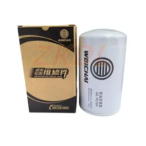 WEICHAI WP12 Original Oil Filter Element Truck Oil Filter 1000428205a for SHACMAN FAW FOTON DONGFENG Trucks Made by Shaanxi