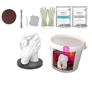 Kit de Polvo para Hacer Recuerdos 3D de Manos y Pies, 25g de Polvo para Clonar, 25g de Polvo para Modelar, para Parejas, Familiares, Amigos y Niños - Product Image 4