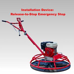 Acabadora de Piso Industrial Portátil para Construção, Máquina Pesada com Bandejas de Aço de Alto Carbono para Pisos de Alta Eficiência - Product Image 3