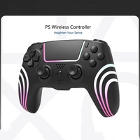 Control de Juego Inalámbrico RGB con Logotipo OEM, Joystick para PC P5 con Vibración Turbo, Botón Trasero Programable y Gamepad
