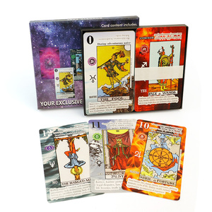 Boîte personnalisée avec couvercle et base pour jeu de cartes de tarot et guide - Vente en gros - Product Image 5