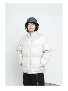 Veste d'hiver pour hommes, couleur unie, multicolore, vestes décontractées en duvet - Product Image 3