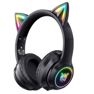 <span class=keywords><strong>Cuffie</strong></span> Cablate ONIKUMA B90 di Alta Gamma con Orecchie da Gatto, Funzione On-Ear e Caratteristica Impermeabile - Product Image 1
