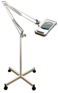 고품질 정전기 방지 확대경 램프 LED 확대경 램프, 디지털 스테레오 현미경용 유연한 휠 포함, 터치 스위치 포함 - Product Image 2