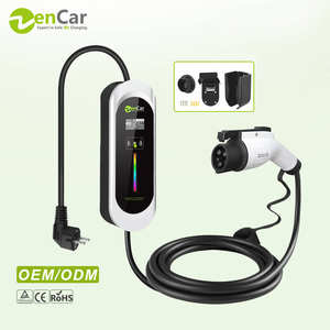 <span class=keywords><strong>Vente</strong></span> flash Chargeur de <span class=keywords><strong>voiture</strong></span> électrique portable de type 1 16A 3,5 kW EVSE pour les voyages et la maison Certifié TUV CE CB RoHS IP66 - Product Image 1