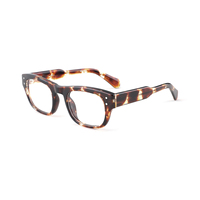 Gafas Ópticas Cuadradas de Acetato con Montura Completa, Estilo Vintage, Unisex, para Lectura, Aptas para Todas las Formas de Rostro, Fabricante OEM
