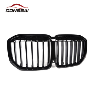 Grille <span class=keywords><strong>de</strong></span> pare-chocs avant à lamelles simples en ABS injecté noir brillant, pièce <span class=keywords><strong>de</strong></span> remplacement pour BMW X7 G07 2019 2020 2021 <span class=keywords><strong>2022</strong></span> - Product Image 1