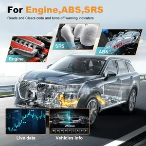 AUDI / BENZ / BMW / GM / Nissan/Hondaフルシステム診断ツール用LAUNCH Creader Elite自動OBD2コードスキャナーpkX431