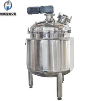 Cuve de mélange et d'homogénéisation de cire liquide en acier inoxydable 100L-300L avec moteur et boîte de vitesses pour le traitement des produits chimiques