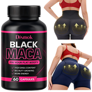 Pil Pembesar Bokong & Pinggul OEM/ODM Berkualitas Tinggi Kapsul Akar Maca Hitam 600mg | Bokong Lebih Besar |   60 Kapsul - Product Image 2