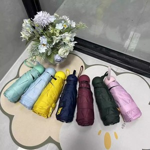 5 gấp ô với điều khiển bằng tay 6 xương Sườn Gấp Ô thiết kế hiện đại với túi mini UV - Product Image 3