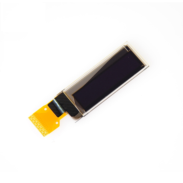 Polcd 0.91 inch Customized size SSD1306 COG Graphic Monochrome OLED Display for USBKey Display