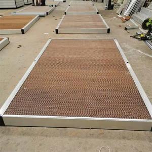Neues XIANGHUA 5090 7090 Braunes Wassergekühltes Pad Wandmontiertes Verdunstungskühlpad für Gewächshaus Geflügelfarm - Product Image 4