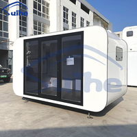 Pod Glamping Mobile Insonorisé Cabine Apple Maison Pod préfabriquée en forme de pomme