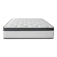 Matelas à Ressorts Ensachés en Mousse Euro Top sur Mesure, Taille King Queen Full, Design Moderne, Lit Naturel de Luxe pour Hôtels, Fournisseur d'Usine