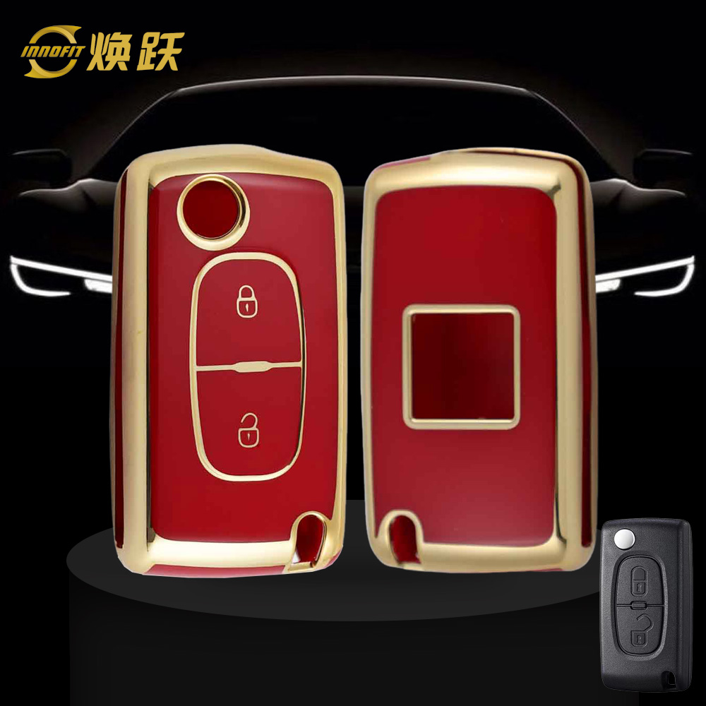PUE2T1-placage rouge-or