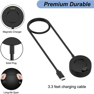 Câble de charge USB C pour <span class=keywords><strong>montre</strong></span> <span class=keywords><strong>Garmin</strong></span>, compatible avec <span class=keywords><strong>Garmin</strong></span> <span class=keywords><strong>Vivoactive</strong></span> 5 6, Forerunner 965 265, Fenix 8, Instinct 3, Venu 3s etc. - Product Image 6