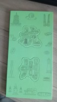 Akkordeon-Stil Faltbares Notizbuch Inspiriertes Individuelles Metallstempel-Buch Personalisiertes Notizbuch