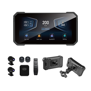 Nhà Máy 6.25 inch xe máy Carplay hiển thị không thấm nước GPS kép máy ảnh TPMS Android hệ thống tự động - Product Image 1