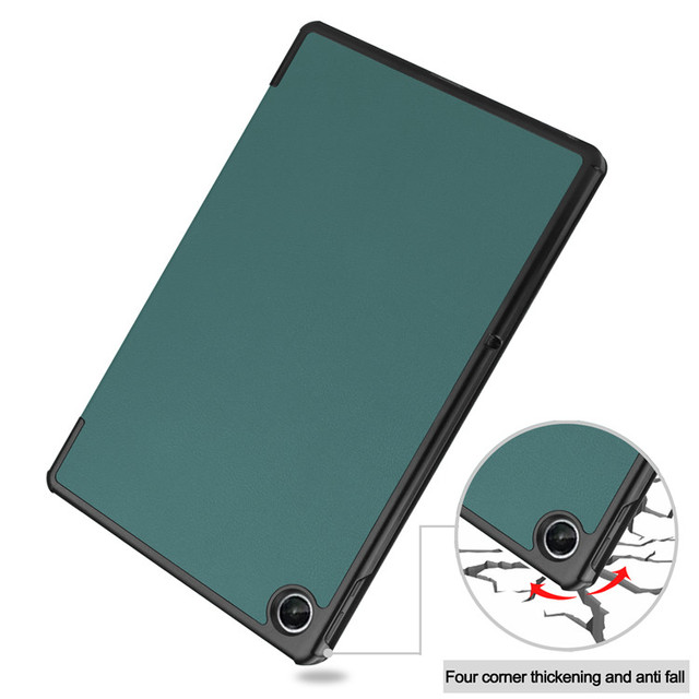 Wholesale Luxury PU Leather Tri-fold Stand 10.6 Inch Protective Smart Tablet Cover case for Lenovo Tab M10 Plus Gen3 TB-125
