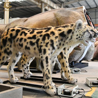 Aire de jeux AA-07 grandeur nature mécanique animatronique girafe simuler un animal à vendre