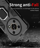 Coque de téléphone PC X30 avec anneau métallique d'usine en TPU pour Honor, étui pour Honor X10 X20 X40 5G X10 Max X20 SE, vente en gros de coques antichoc