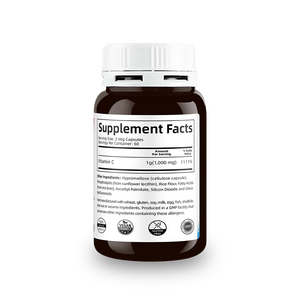 Suplemento de Vitamina C Shecome de Alta Calidad, Apoya un Sistema Inmunológico Saludable, Suplemento Vitamínico para Adultos, Cápsulas de Vitamina C - Product Image 2