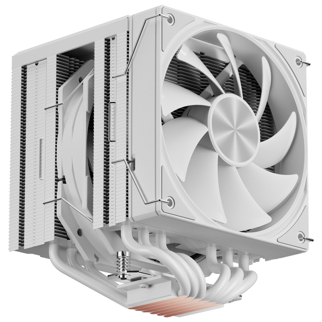 UpHere Easy Installation 6 Heat Pipes CPU Cooler 120mm PWM 4 Pin Quiet PC Radiator Cooling Fan Intel LGA 1700 2011 1150 1151