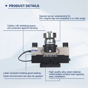 Sensor Eléctrico de Acero Aleado de <span class=keywords><strong>4</strong></span> Hilos IP67 OEM <span class=keywords><strong>Avic</strong></span>, Celda de Carga de 30 Toneladas para Básculas de Camiones - Product Image 4